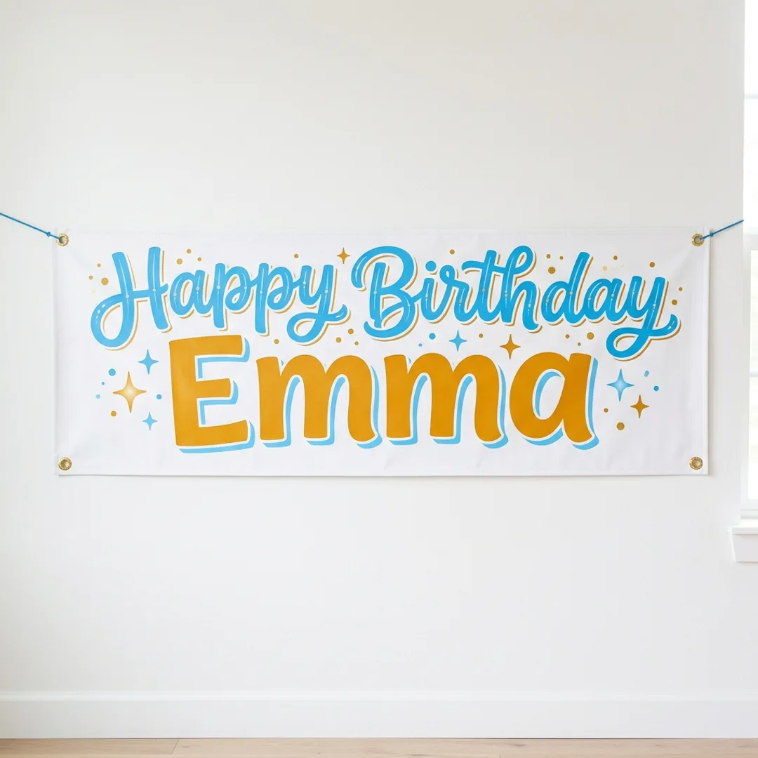 Custom Party Banner