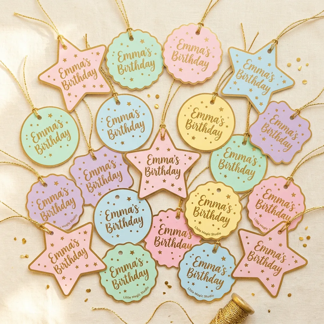 Kids' Party Favor Tags