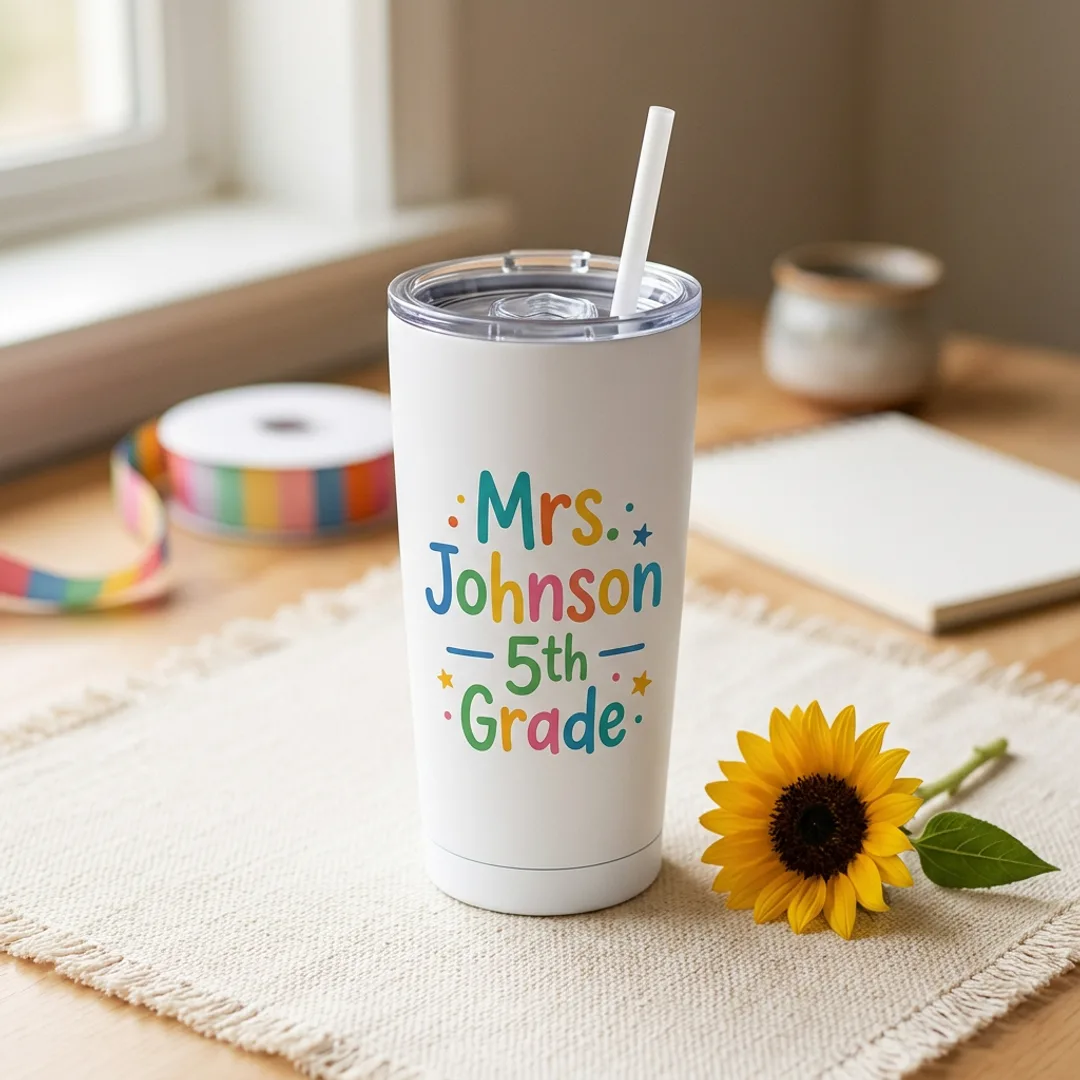 Personalized Teacher Tumbler